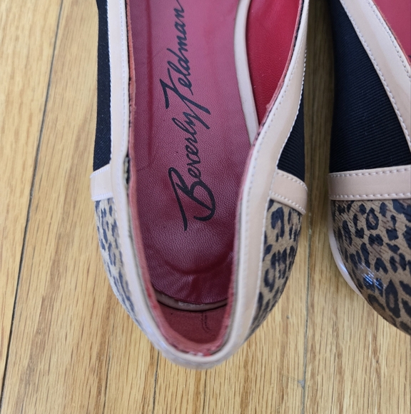 Beverly Feldman Animal print flats woman's size 7.5 - Picture 9 of 12